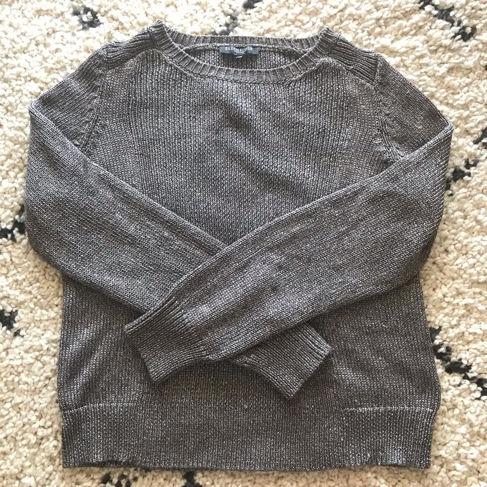 Silver sweater